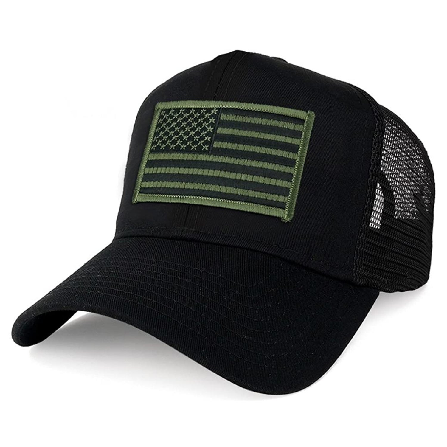 Big Black Hats in Structured Baseball Caps | Big Hat Store 3XL