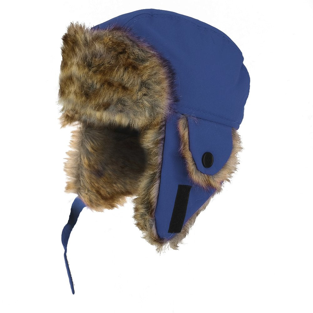 Faux Fur Trapper Hat - Aviator Hat - Hunter Hat - Ear Flap Hat - Lulus