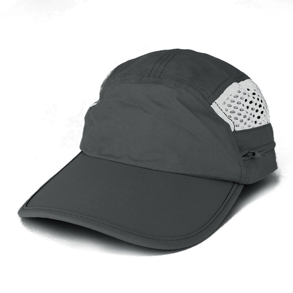 Armycrew Outdoorsman Sport Activity Taslon UV Large Bill Flap Cap Brown