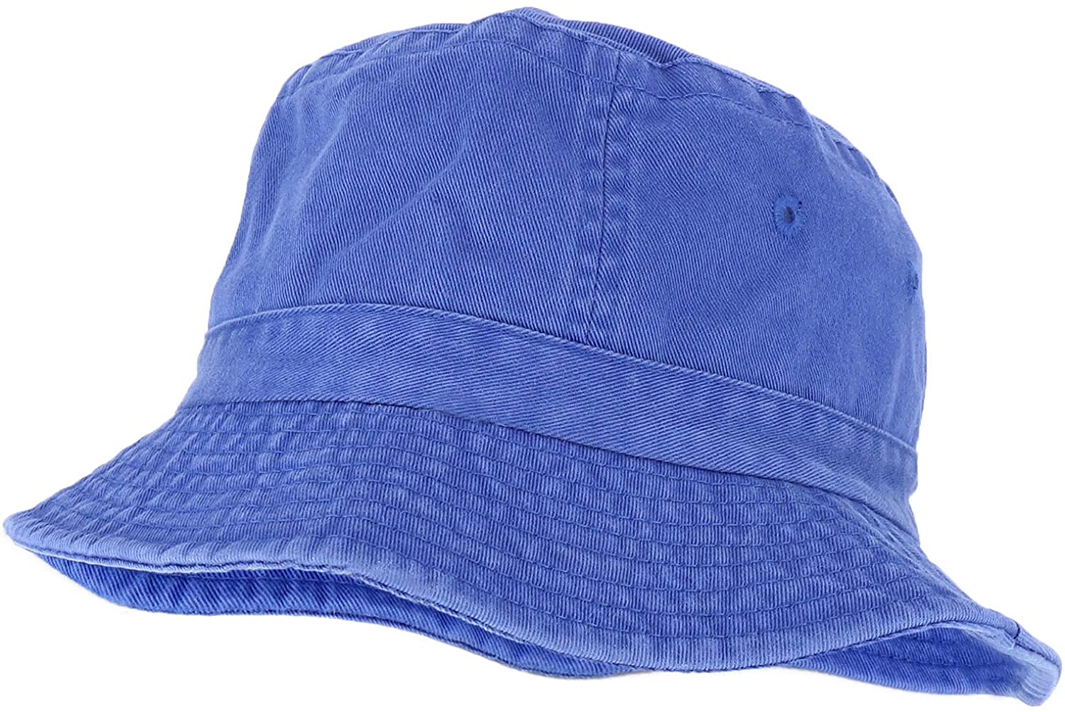 Denim Bucket Hat in Washed Indigo