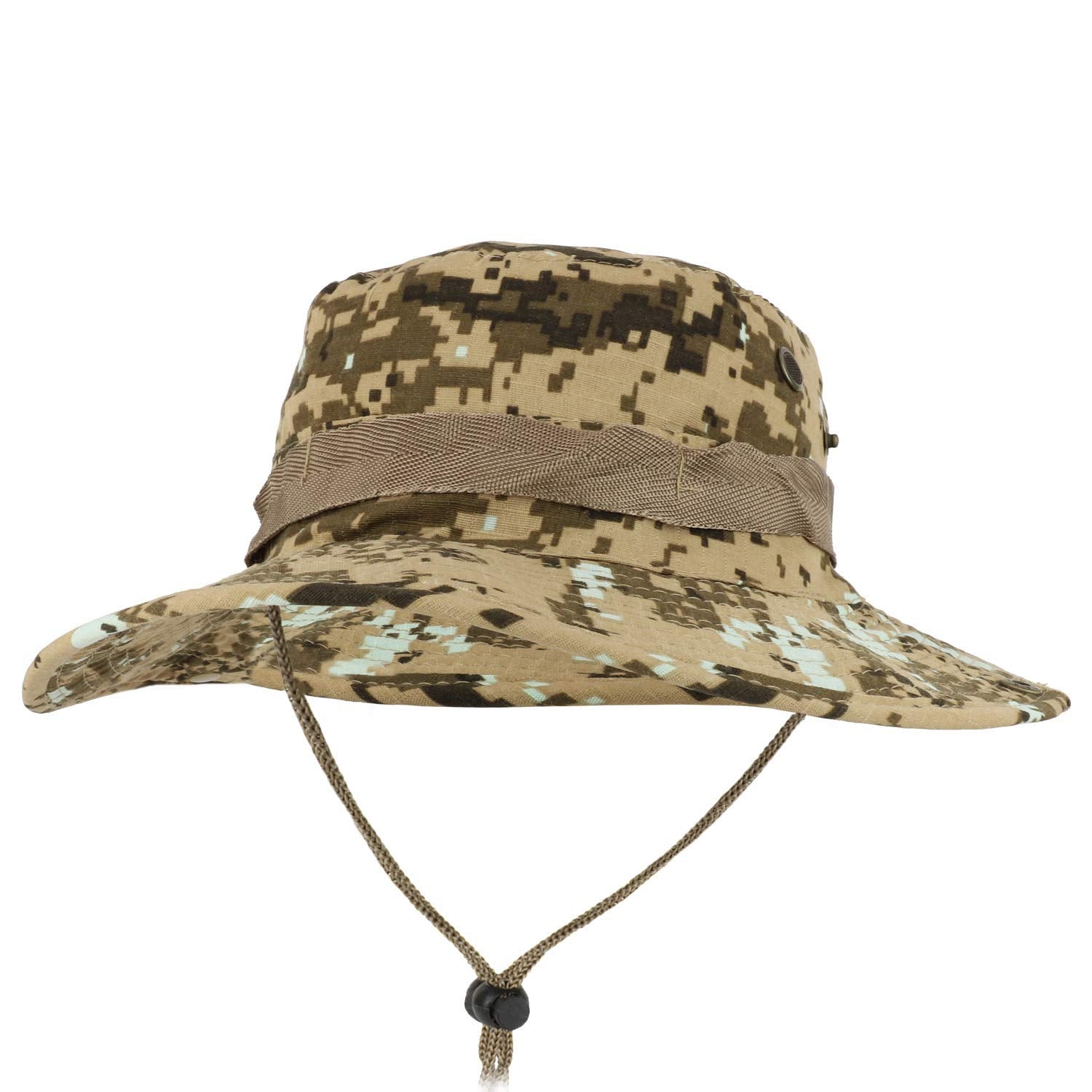 Camouflage Camo Green Fedora Hat Men's XL hunting camping fishing