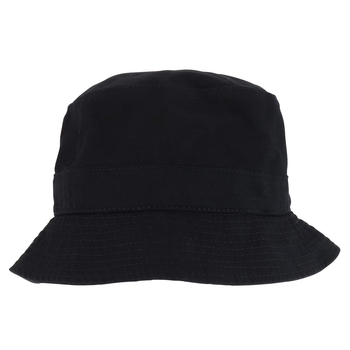 Armycrew Soft Cotton Fisherman Polo Bucket Hat - Black - S-M