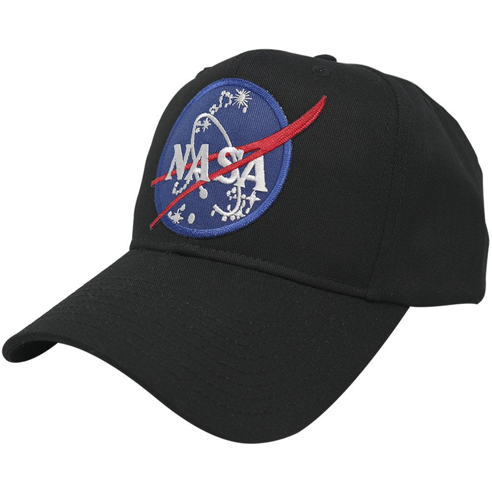 NASA Insignia Logo Embroidered Iron On Patch Snapback Cap