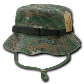 Rapid Dominance Washed Cotton Military Boonie Hat with Drawstring