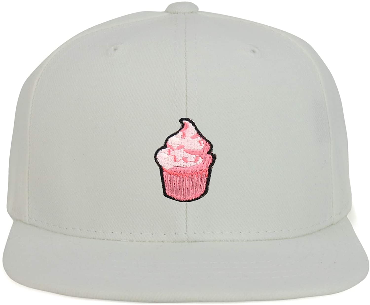 Armycrew Youth Kid Size Cupcake Patch Flat Bill Snapback Baseball Cap