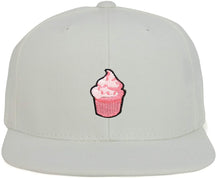 Armycrew Youth Kid Size Cupcake Patch Flat Bill Snapback Baseball Cap