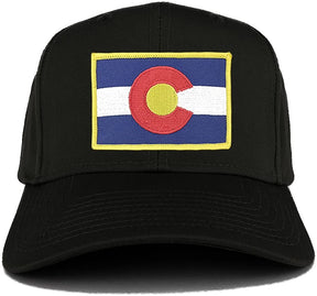 Armycrew Colorado Western State Flag Embroidered Patch Adjustable Baseball Cap