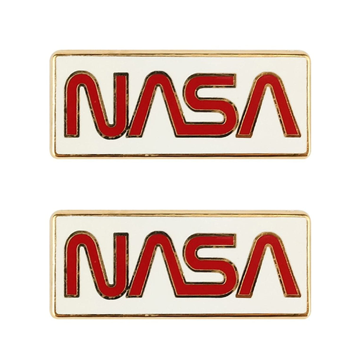 NASA Worm Logo PVC Patch