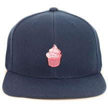 Armycrew Youth Kid Size Cupcake Patch Flat Bill Snapback Baseball Cap