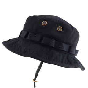 Rapid Dominance Washed Cotton Military Boonie Hat with Drawstring