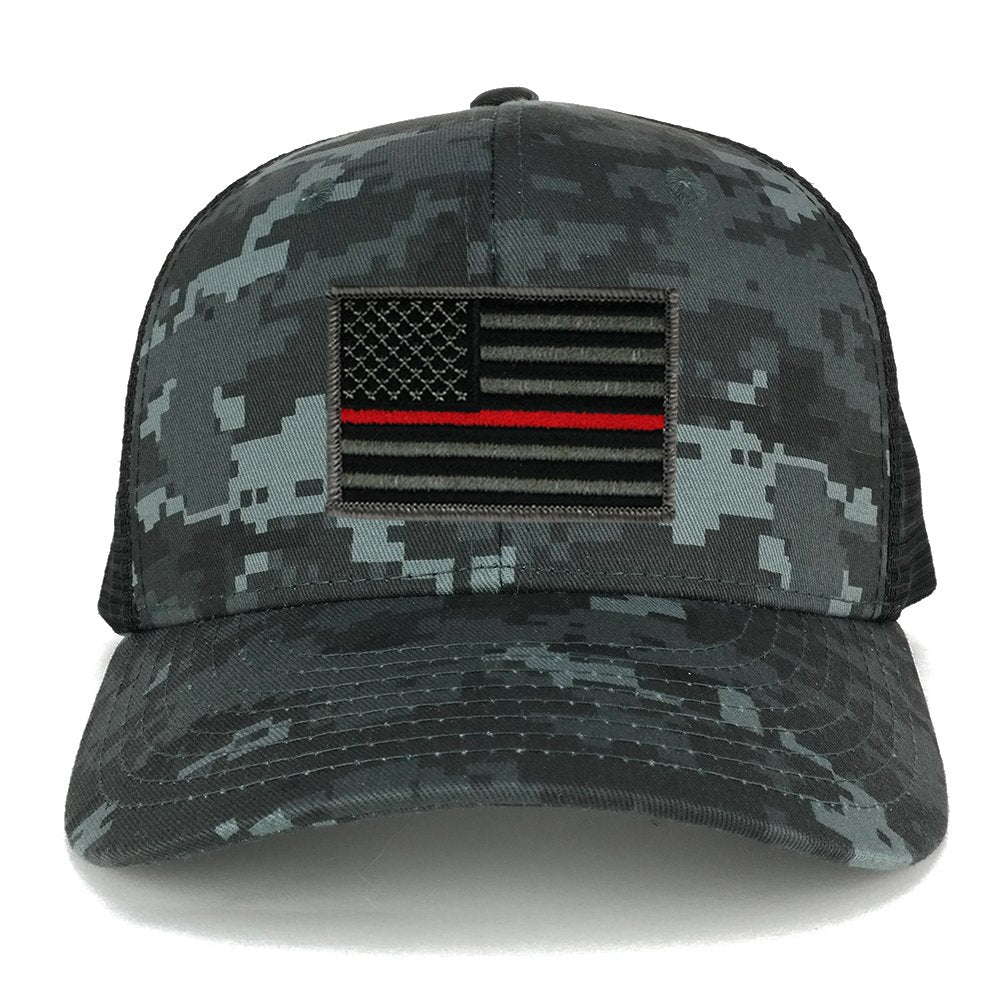 Armycrew US Flag Camo Adjustable Patch American Embroidered Trucker Ca