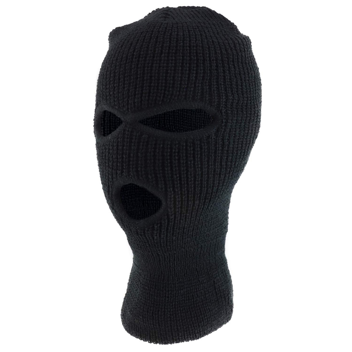 Winter Full Face Cover Acrylic Ski Mask 3 Hole Beanie Hat