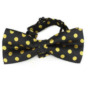 Armycrew Men's Polka Dot Woven Big Tall Pre-tied Bow Tie and Matching Handkerchief Set