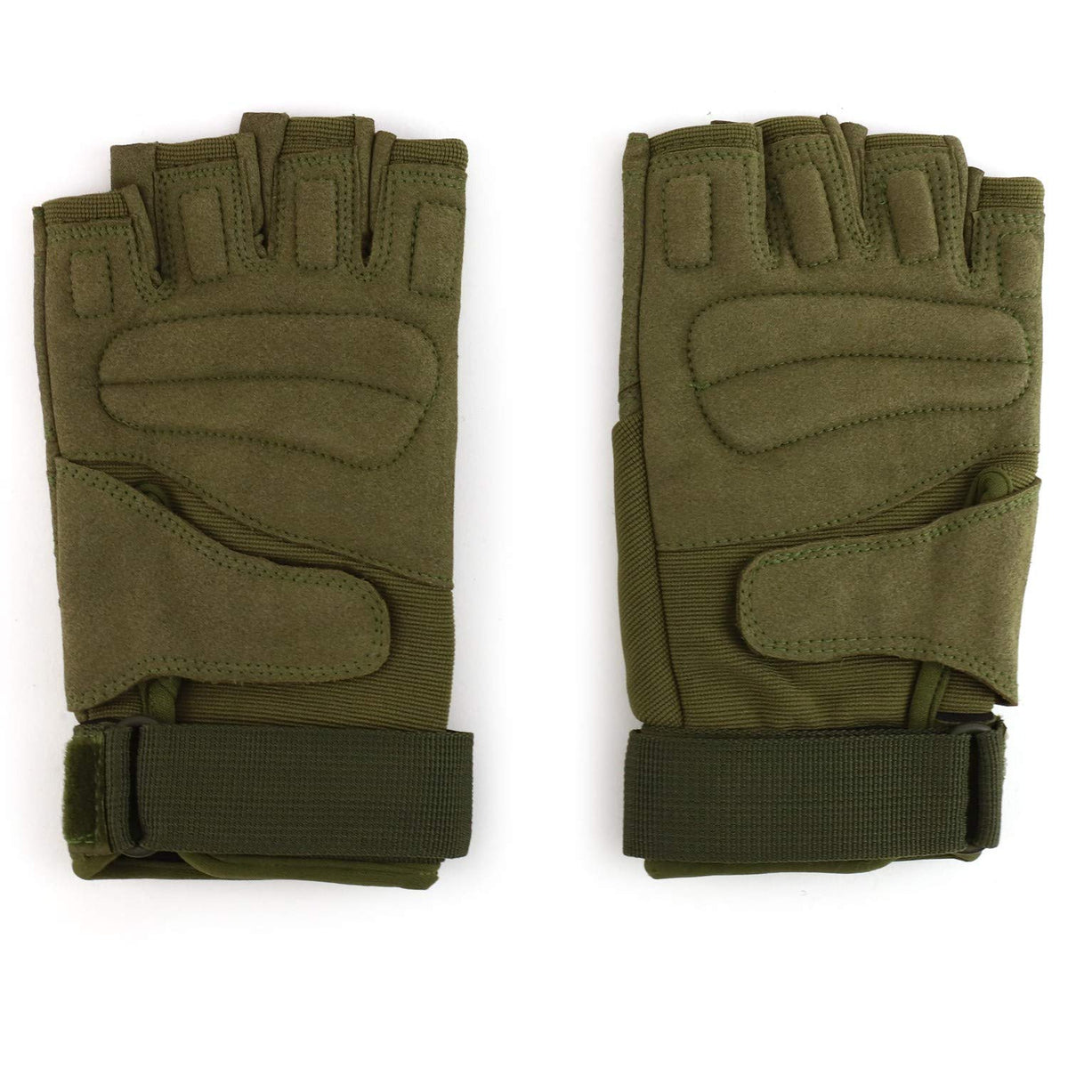 8410 Rothco Olive Drab G I Military Fingerless Wool Gloves Made in USA for  sale online