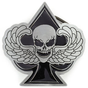 Armycrew Made in USA Death Spade Skull Metal Belt Buckle