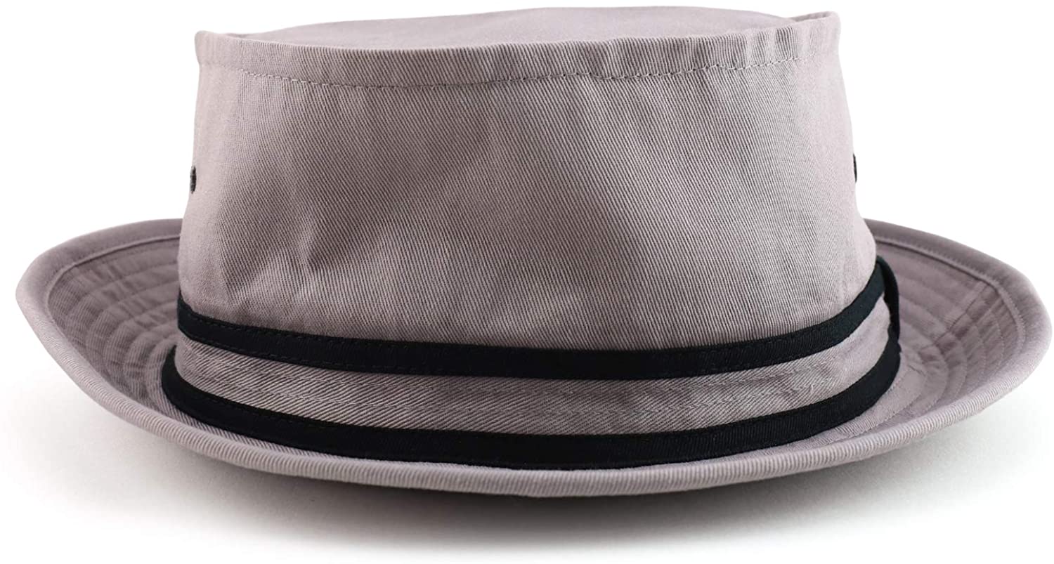 Armycrew Oversized XXL Roll Up Bucket Hat with Stripe Band