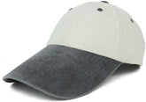 Armycrew 4 Inch Long Bill Pigment Dyed Washed Cotton Baseball Cap