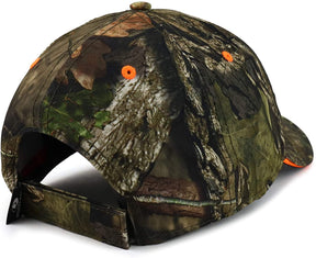 Armycrew Hunting Camouflage Outdoor Structured Sandwich Bill Baseball Cap - Break Up