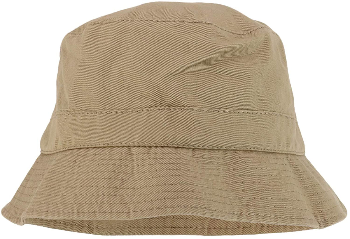 Armycrew Soft Cotton Fisherman Polo Bucket Hat - Khaki - L-XL