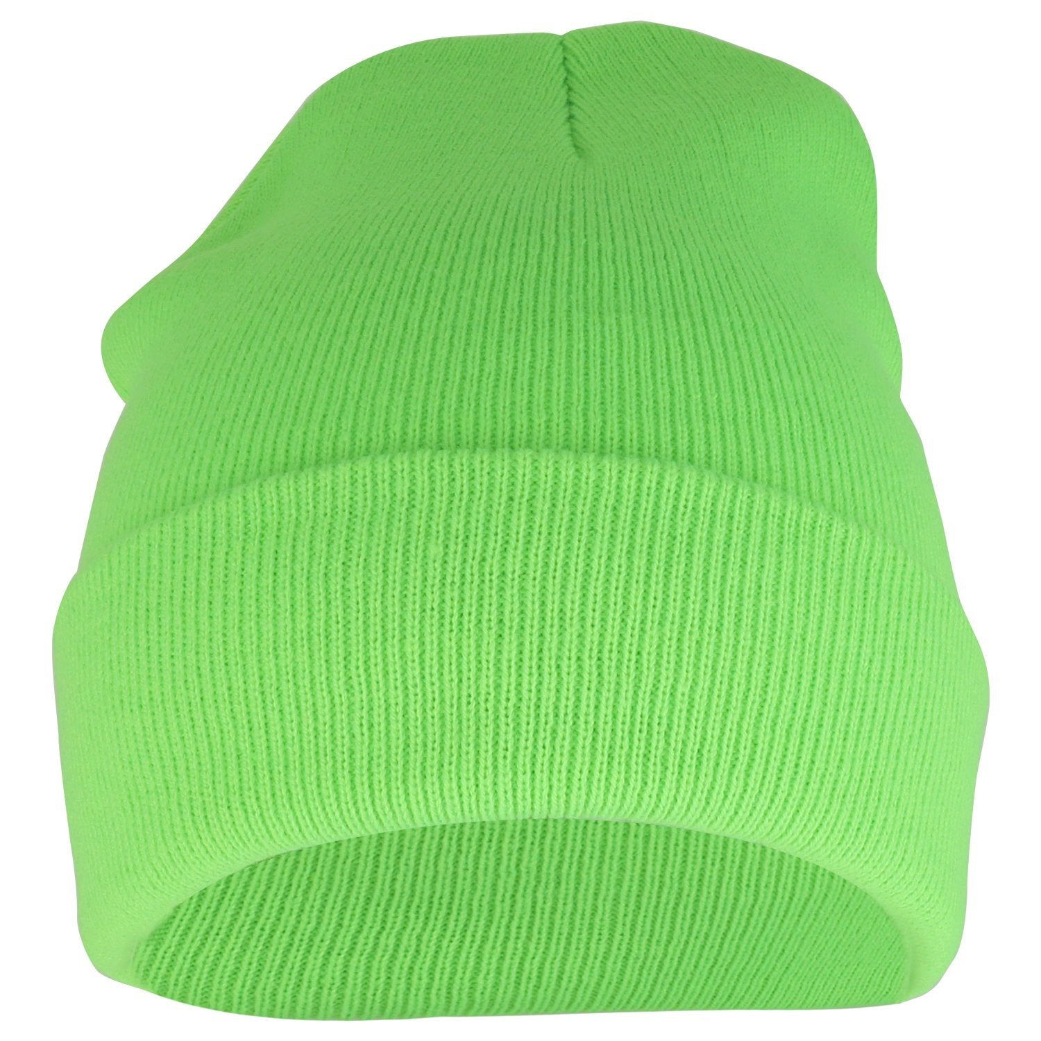 Armycrew High Visibility Neon Color Cuff Long Winter Beanie Hat