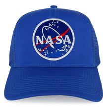 Armycrew XXL Oversize NASA Meatball Logo Patch Mesh Back Trucker Baseball Cap